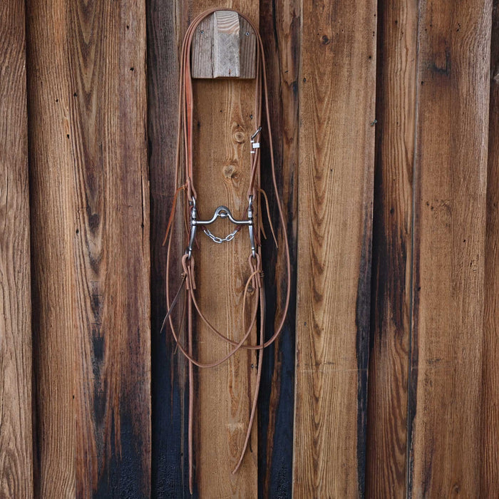 Silver Mounted Kerry Kelly V-Port Bridle Rig w/Craig Lewis Leather