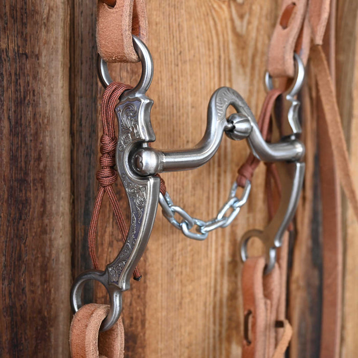 Silver Mounted Kerry Kelly V-Port Bridle Rig w/Craig Lewis Leather