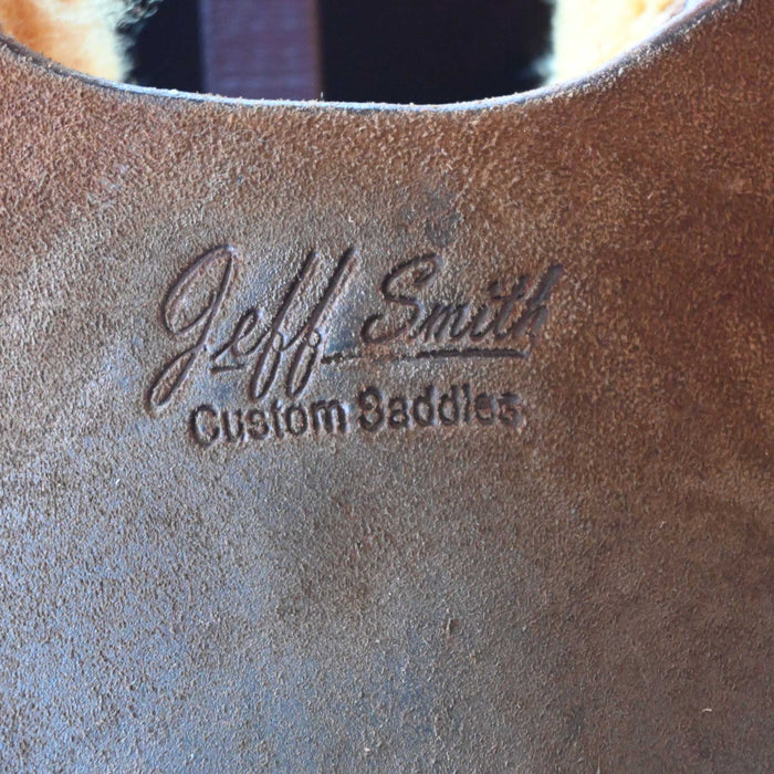 15.5" USED JEFF SMITH CUTTING SADDLE