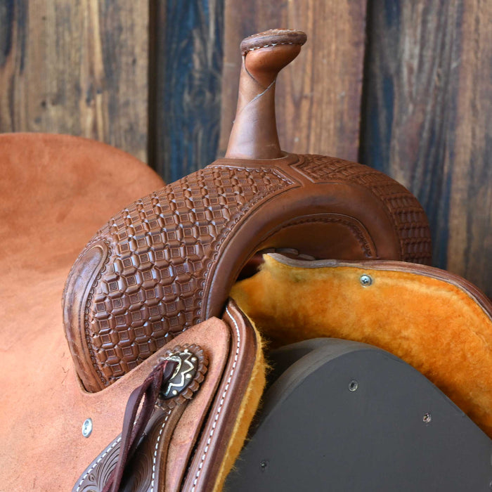 16" JEFF SMITH BUSTER WELCH CUTTING SADDLE