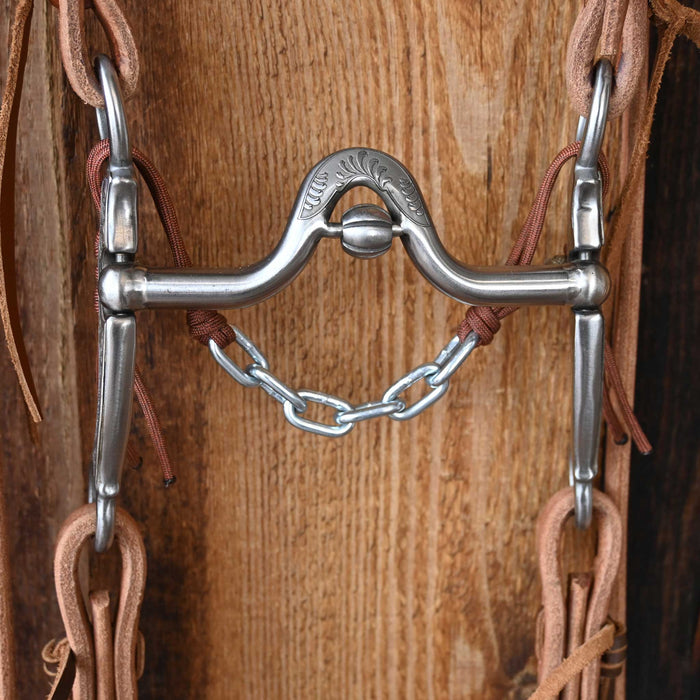 Silver Mounted Kerry Kelly V-Port Bridle Rig w/Craig Lewis Leather