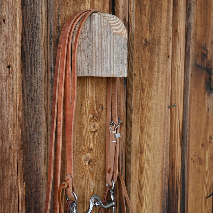Silver Mounted Kerry Kelly V-Port Bridle Rig w/Craig Lewis Leather