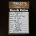 14" TESKEY'S RANCH CUTTER SADDLE Saddles - New Teskey's Saddlery