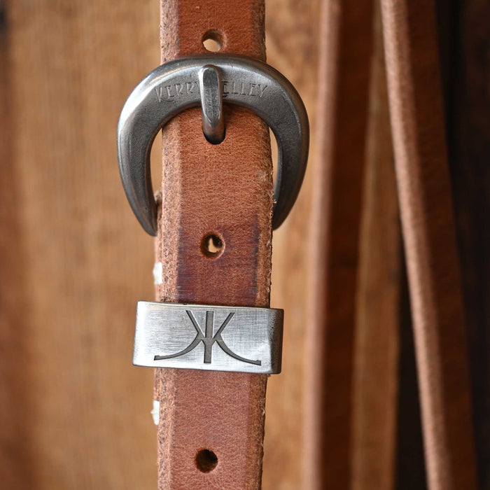 Silver Mounted Kerry Kelly V-Port Bridle Rig w/Craig Lewis Leather