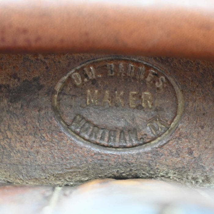 14.5" USED D.W. BARNES CALF ROPING SADDLE Saddles - Used D.W Barnes