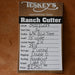 16" TESKEY'S PRO CUTTER RANCH CUTTER SADDLE Saddles - New Teskey's Saddlery