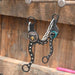 Paul Petska - Chain Bit -  Gold Cross Bit PP251 Tack - Bits Paul Petska   