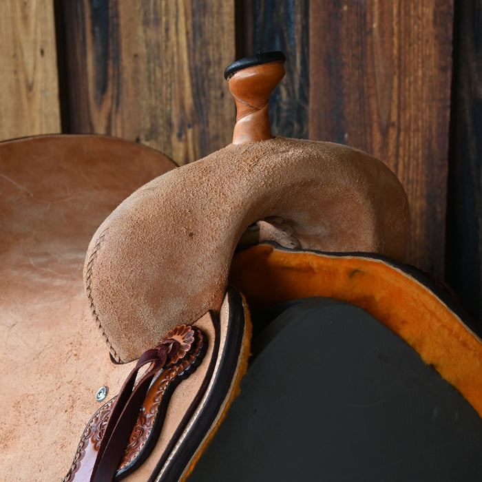 16" TESKEY'S PRO CUTTER RANCH CUTTER SADDLE Saddles - New Teskey's Saddlery