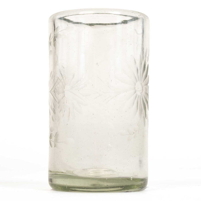 Crystal Juice Glass - Sunflower HOME & GIFTS - Tabletop + Kitchen - Drinkware + Glassware Rose Ann Hall Designs