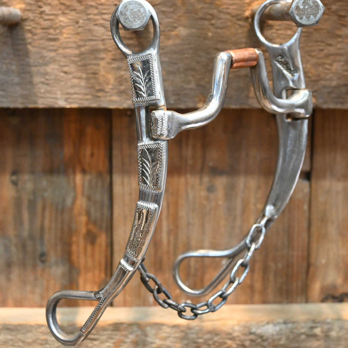 Cutrell Silver Mounted Hinge Port Bit