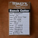 16" TESKEY'S PRO CUTTER RANCH CUTTER SADDLE Saddles - New Teskey's Saddlery