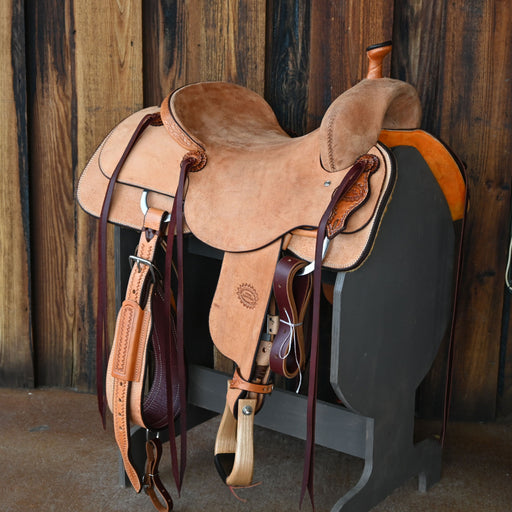 16" TESKEY'S PRO CUTTER RANCH CUTTER SADDLE Saddles - New Teskey's Saddlery