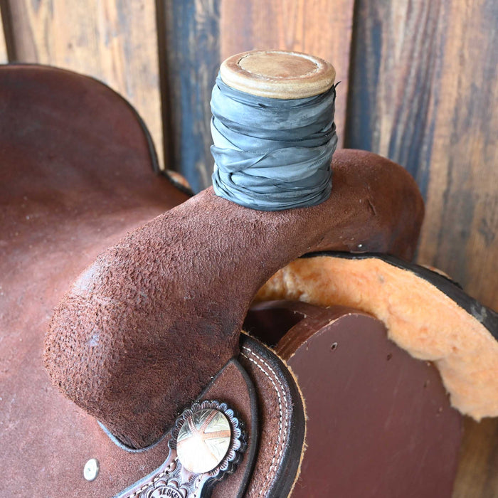 15" TESKEY'S TEAM ROPING SADDLE