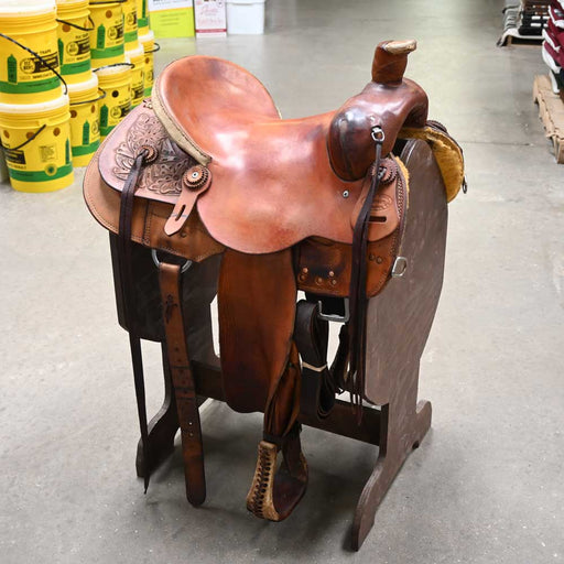 16" USED RALPH SHIMON RANCH SADDLE Saddles - Used Ralph Shimon