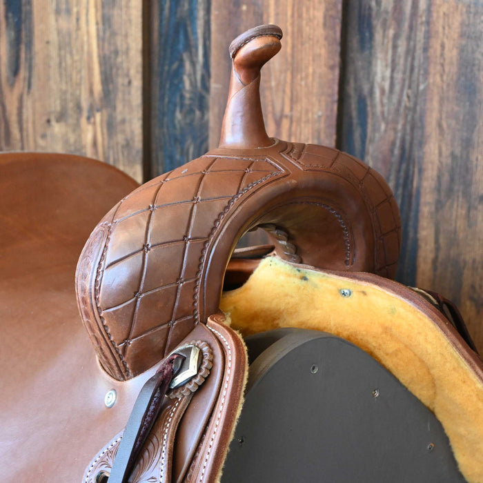 16.5" JEFF SMITH BUSTER WELCH CUTTING SADDLE