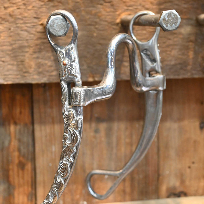 Cutrell Silver Mounted Solid Port Bit