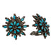 Peyote Bird Vintage Zuni Clip Earrings WOMEN - Accessories - Jewelry - Earrings Peyote Bird Designs