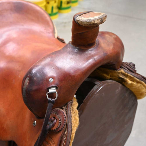 16" USED RALPH SHIMON RANCH SADDLE Saddles - Used Ralph Shimon