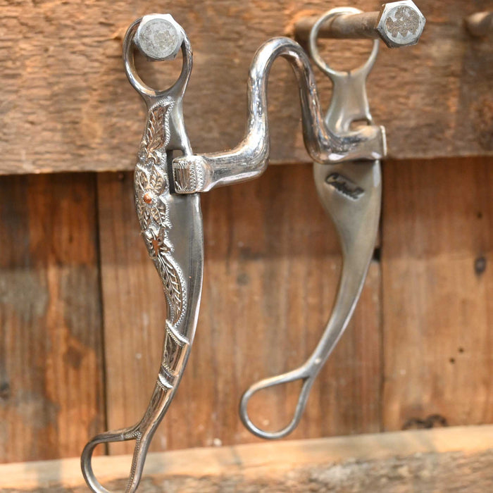 Cutrell Silver Mounted Solid Port Bit