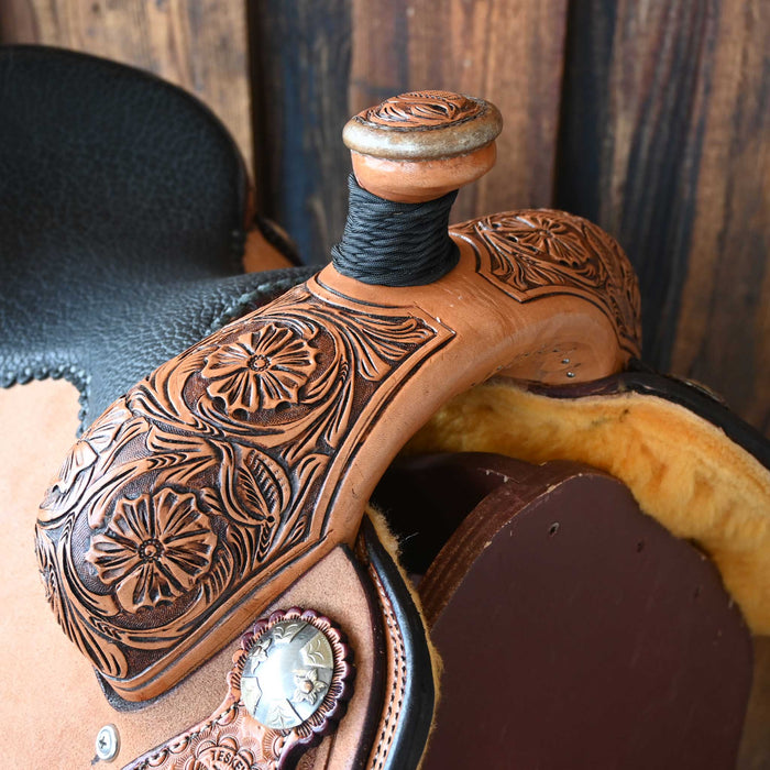 14.5" TESKEY'S CALF ROPING SADDLE