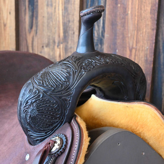 15.5" JEFF SMITH BUSTER WELCH CUTTING SADDLE