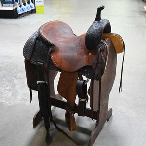 15" USED JEFF SMITH CUTTING SADDLE Saddles Jeff Smith