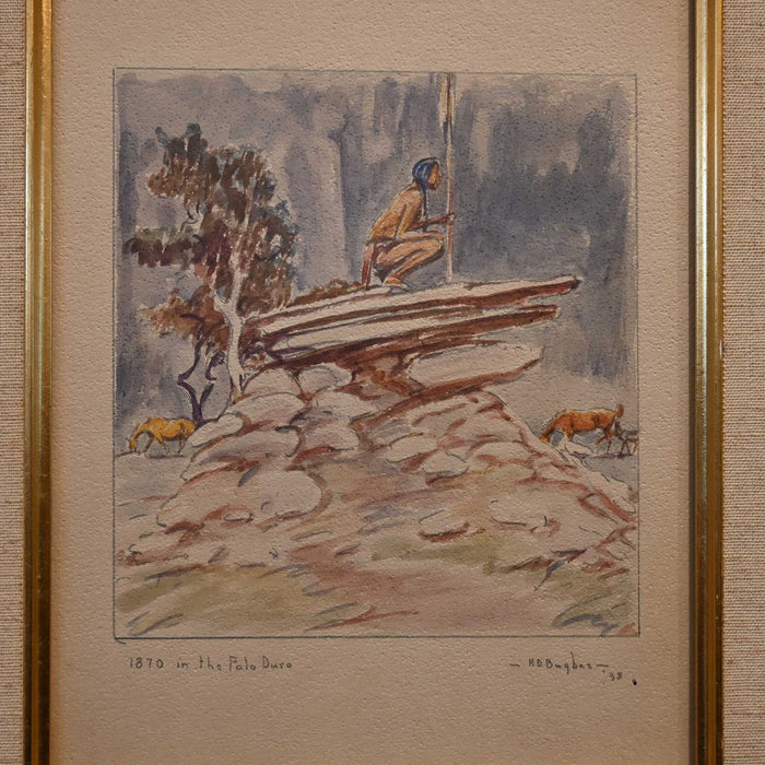 Set of 2  by Harold Dow Bugee (B.1900-1963)