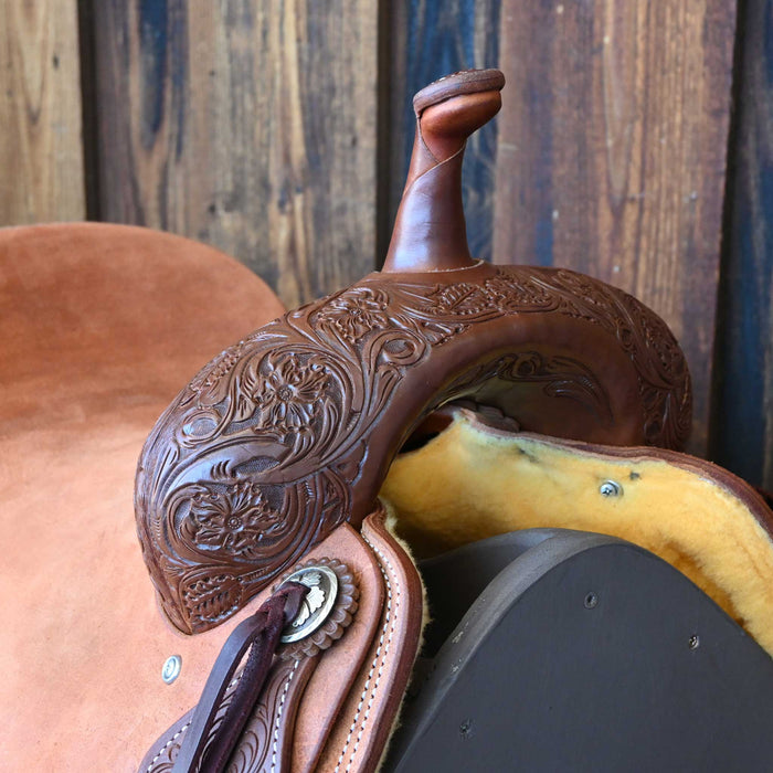 16" JEFF SMITH BUSTER WELCH CUTTING SADDLE