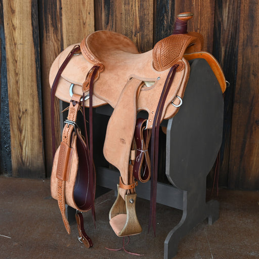 15" TESKEY'S RANCH SADDLE Saddles - New Teskey's Saddlery