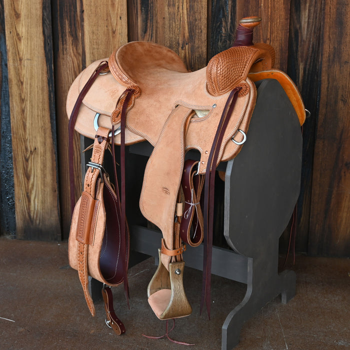 15" TESKEY'S RANCH SADDLE Saddles - New Teskey's Saddlery