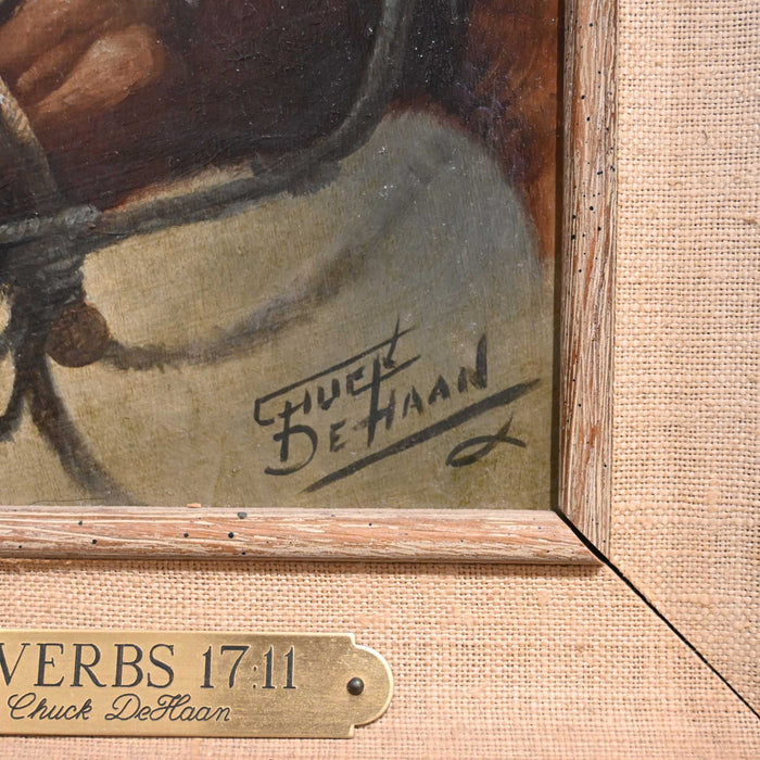 "Proverbs 17:11 by Chuck Dehaan