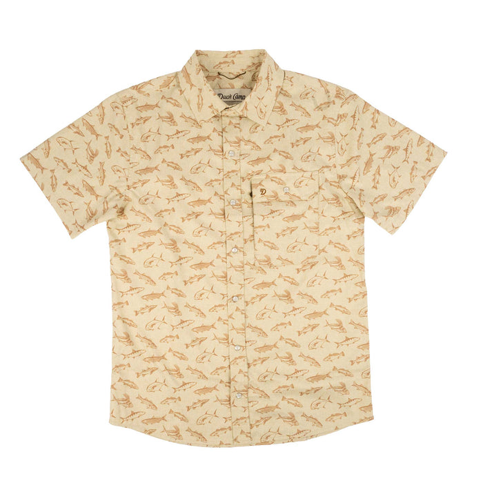 Duck Camp Sand Dollar Coastal Frenzy Performance Shirt