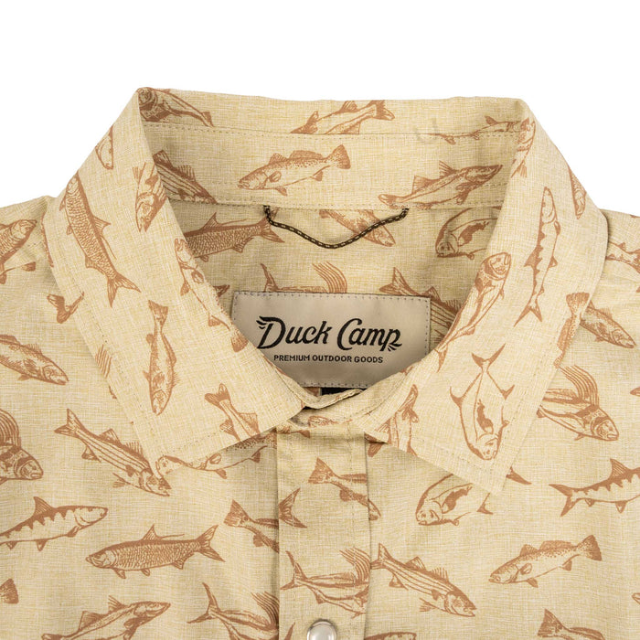 Duck Camp Sand Dollar Coastal Frenzy Performance Shirt