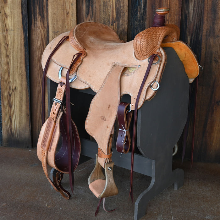 16" TESKEY'S RANCH SADDLE Saddles - New Teskey's Saddlery