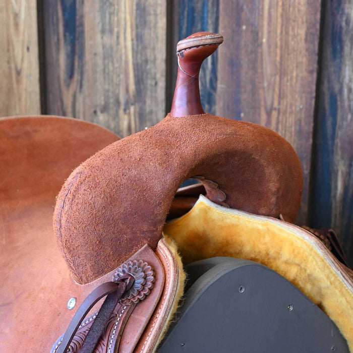 16.5" JEFF SMITH BUSTER WELCH CUTTING SADDLE