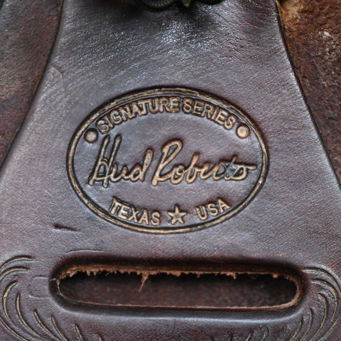 15.5" USED HUD ROBERTS RANCH SADDLE