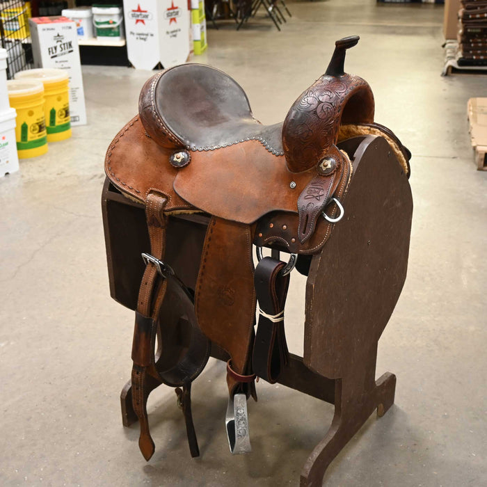 14.5" USED JEFF SMITH TAMI SEMAS BARREL SADDLE