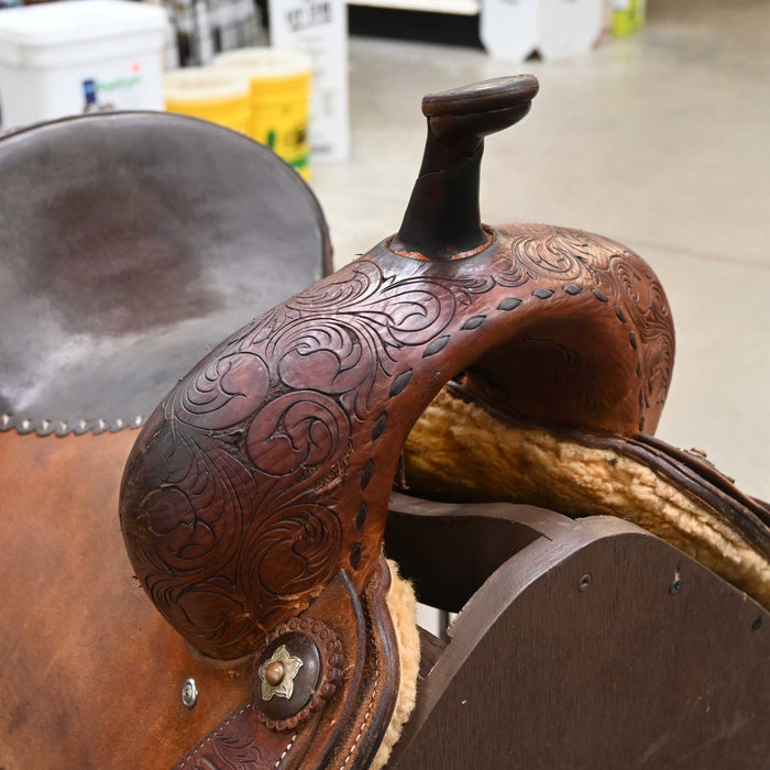 14.5" USED JEFF SMITH TAMI SEMAS BARREL SADDLE