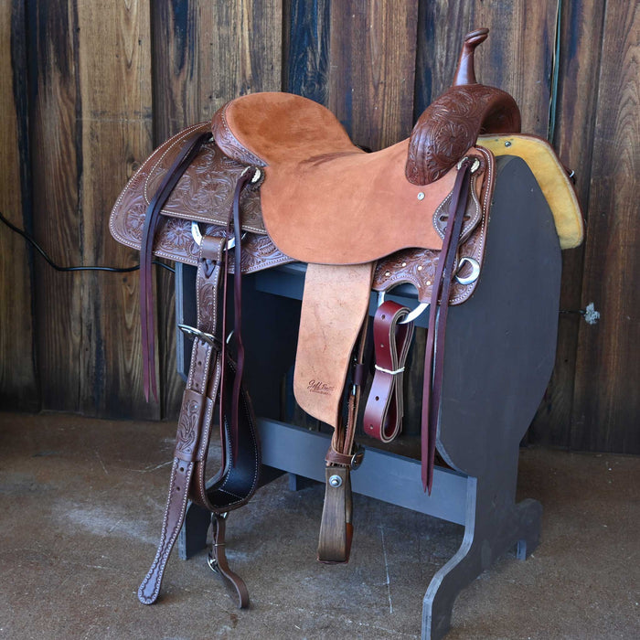16.5" JEFF SMITH SMITH BUSTER WELCH CUTTING SADDLE