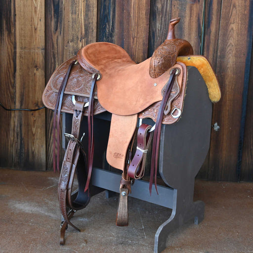16" JEFF SMITH BUSTER WELCH CUTTING SADDLE Saddles - New Jeff Smith