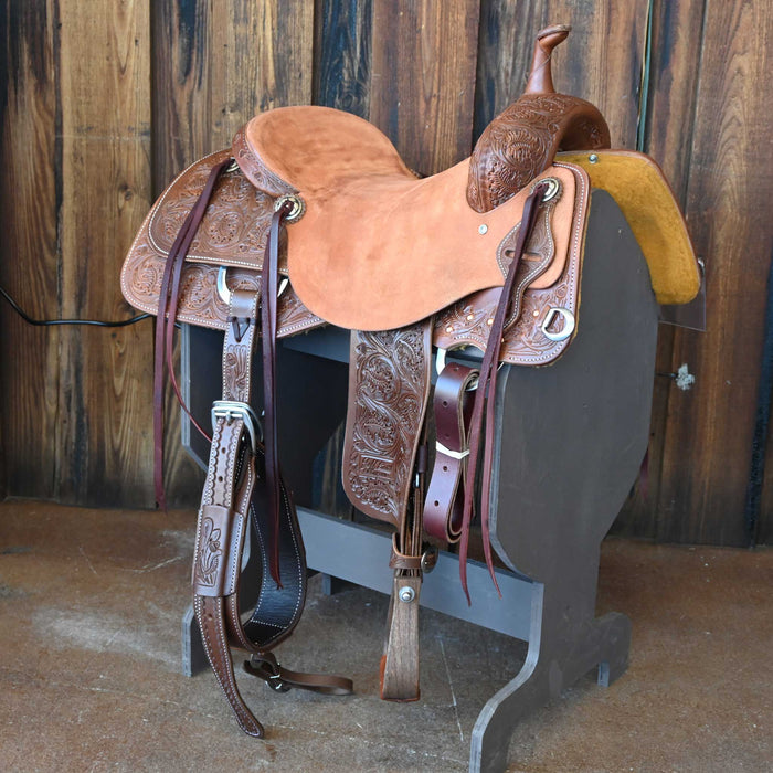 16.5" JEFF SMITH BUSTER WELCH CUTTING SADDLE