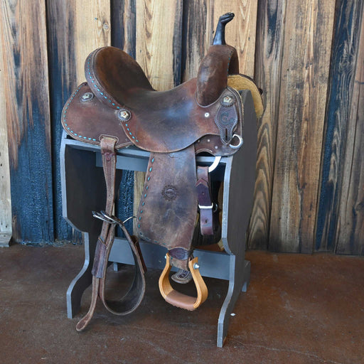 14.5" USED JEFF SMITH C3 BARREL SADDLE Saddles - Used Jeff Smith