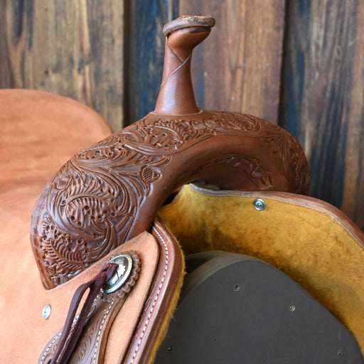 16.5" JEFF SMITH BUSTER WELCH CUTTING SADDLE Saddles - New Jeff Smith