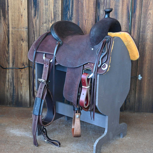 14.5" JEFF SMITH BUSTER WELCH COW HORSE SADDLE Saddles - New Jeff Smith