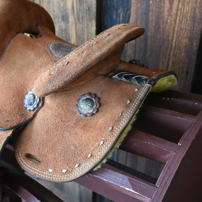 8" USED ROYAL KING PONY SADDLE