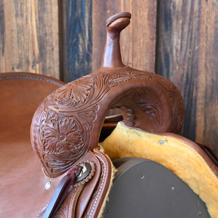 15.5" JEFF SMITH BUSTER WELCH CUTTING SADDLE