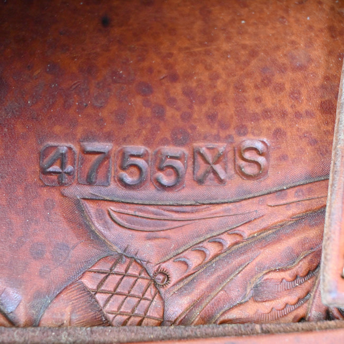 16.5" USED M.L. LEDDY CUTTING SADDLE Saddles - Used ML Leddy