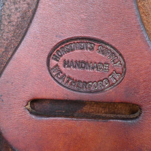 13.5" USED HORSEMAN'S SUPPLY BARREL SADDLE Saddles Horsemen's Supply