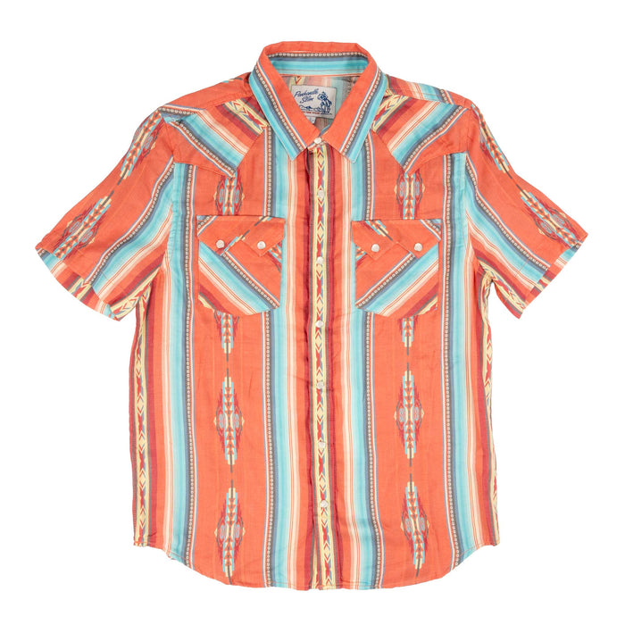 Panhandle Men's Southwestern Stripe Snap Shirt MEN - Clothing - Shirts - Short Sleeve Panhandle