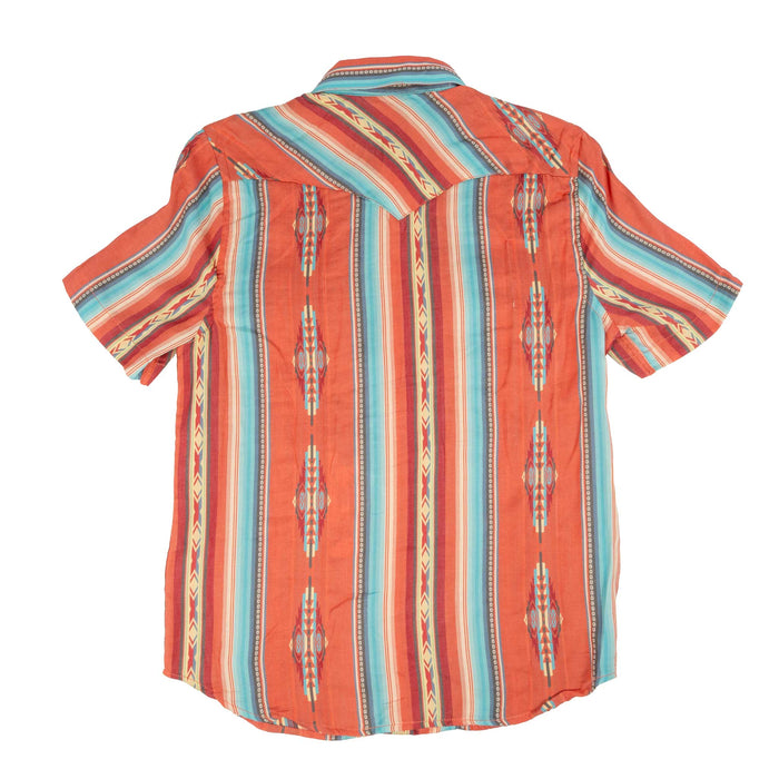 Panhandle Men's Southwestern Stripe Snap Shirt MEN - Clothing - Shirts - Short Sleeve Panhandle